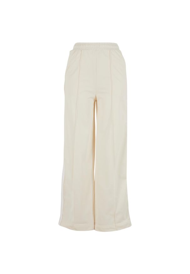 Damskie spodnie dresowe Urban Classics Pin Tuck. Kolor: biały. Materiał: dresówka. Długość: długie