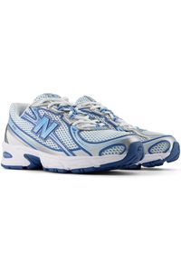 Buty unisex New Balance U740ST2 – niebieskie. Okazja: na co dzień. Nosek buta: otwarty. Kolor: niebieski. Materiał: syntetyk, materiał. Szerokość cholewki: normalna. Sezon: lato. Sport: turystyka piesza #5