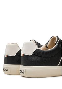 BOSS - Boss Sneakersy Aiden 50522833 Czarny. Kolor: czarny. Materiał: skóra