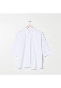 Sinsay - Koszula klasyczna - Biały. Kolor: biały. Styl: klasyczny #1