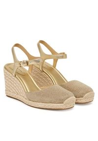 MICHAEL Michael Kors Espadryle Kenzie Wedge 40S6KZMS3D Beżowy. Kolor: beżowy. Materiał: materiał #6