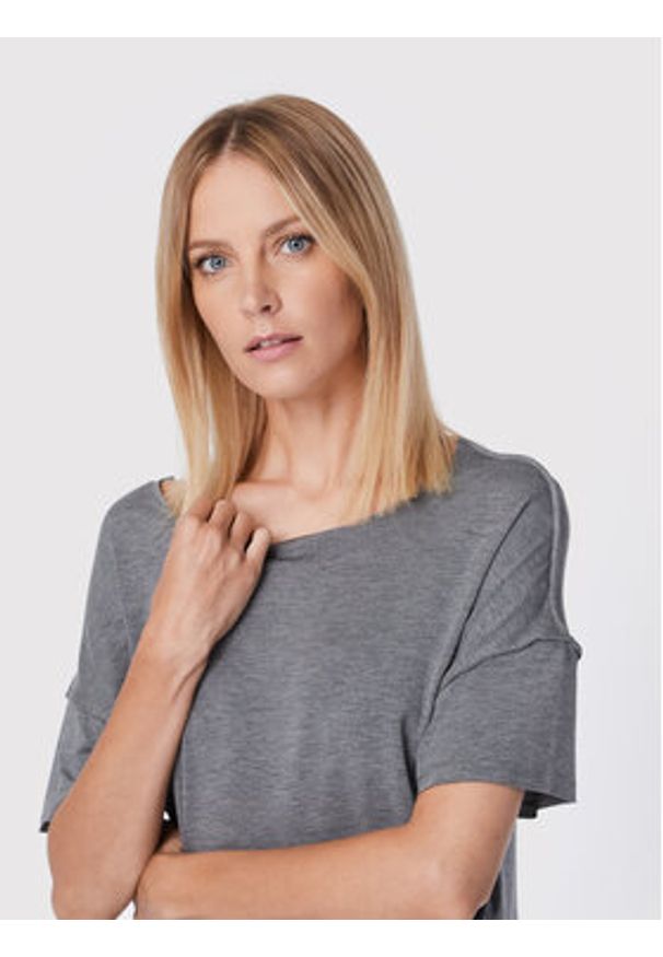 Etam Koszulka piżamowa Alva 6534313 Szary Relaxed Fit. Kolor: szary