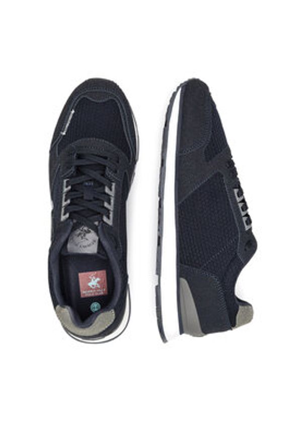 Beverly Hills Polo Club Sneakersy VSS25-05 Granatowy. Kolor: niebieski. Materiał: materiał