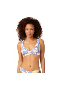 Góra od stroju kąpielowego Rip Curl Ocean Together Halter Revo 70. Kolor: niebieski