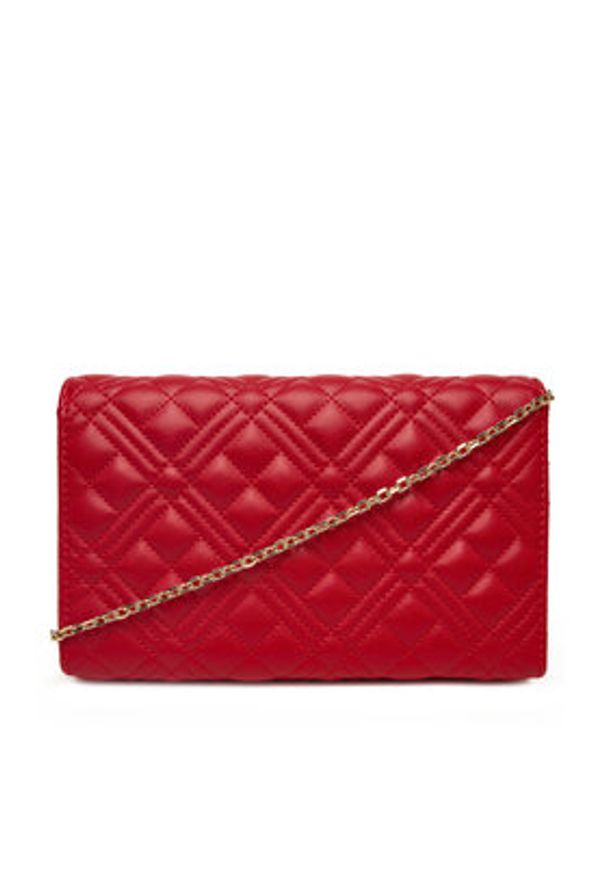 Love Moschino - LOVE MOSCHINO Torebka JC4079PP0NLA0500 Czerwony. Kolor: czerwony. Materiał: skórzane