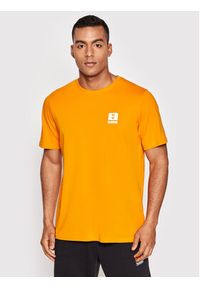 Hummel T-Shirt Unisex Legacy Liam 213715 Pomarańczowy Regular Fit. Kolor: pomarańczowy. Materiał: bawełna #8