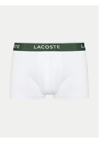 Lacoste Komplet 3 par bokserek 5H1300 Biały. Kolor: biały. Materiał: bawełna #3