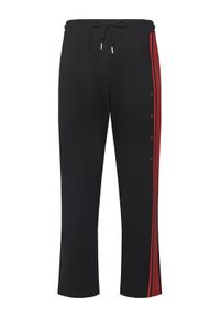 Hugo - HUGO Spodnie dresowe Demsipant 50563789 Czarny Relaxed Fit. Kolor: czarny. Materiał: bawełna #1