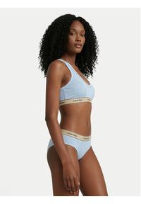 Calvin Klein Underwear Biustonosz braletka LV00QF8594 Niebieski. Kolor: niebieski. Materiał: bawełna #3