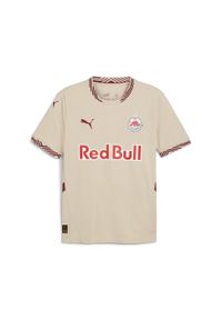 Puma - Męska koszulka FC Red Bull Salzburg 24/25 International PUMA. Kolor: wielokolorowy, czerwony, beżowy