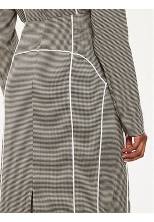 GESTUZ - Gestuz Spódnica maxi Pippa 10908667 Szary Slim Fit. Kolor: szary. Materiał: syntetyk