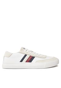 TOMMY HILFIGER - Sneakersy Tommy Hilfiger. Kolor: biały