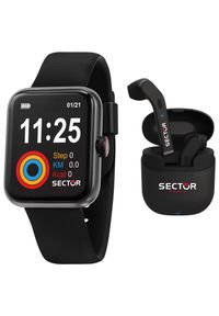 Sector - SECTOR ZEGAREK SMARTWATCH S03 R3251282004. Rodzaj zegarka: smartwatch. Styl: sportowy