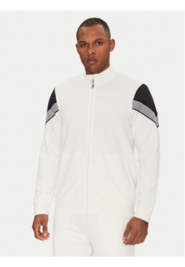 EA7 Emporio Armani Dres 7M000268 AF12451 U0005 Biały Regular Fit. Kolor: biały. Materiał: bawełna