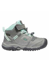keen - Buty trekkingowe dla dzieci Keen Ridge Flex Mid WP. Okazja: na co dzień. Kolor: szary. Sport: turystyka piesza