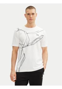 BOSS T-Shirt Beetle 50542048 Biały Regular Fit. Kolor: biały. Materiał: bawełna #1