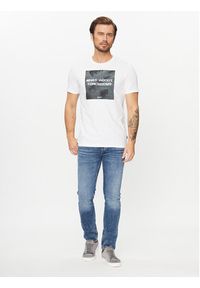 BOSS - Boss T-Shirt Temessage 50503552 Biały Relaxed Fit. Kolor: biały. Materiał: bawełna