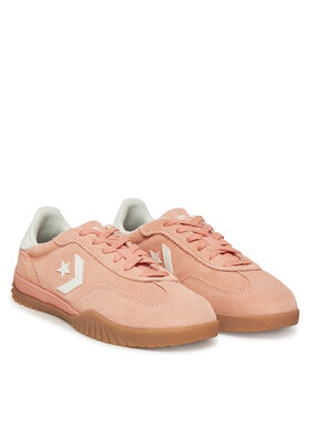 Converse Sneakersy Run Star Trainer A11506C Pomarańczowy. Kolor: pomarańczowy. Materiał: zamsz, skóra. Sport: bieganie