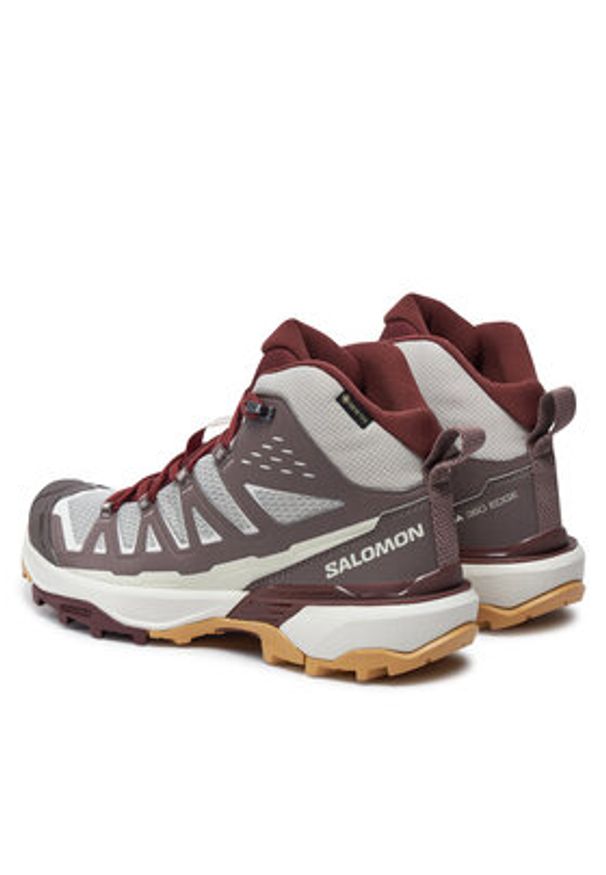 salomon - Salomon Trekkingi X Ultra 360 Edge Mid Gore-Tex L47698600 Brązowy. Kolor: brązowy. Materiał: materiał