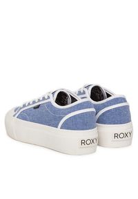 Roxy Trampki ARJS700168 Niebieski. Kolor: niebieski. Materiał: materiał #2