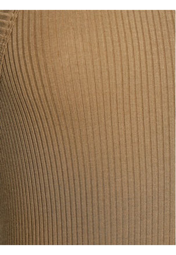 Athlecia Top Lankae W Top EA231328 Beżowy Regular Fit. Kolor: beżowy. Materiał: bawełna