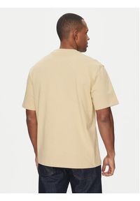 Hugo - HUGO T-Shirt Dapolino 50488330 Beżowy Relaxed Fit. Kolor: beżowy. Materiał: bawełna #3