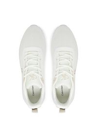Calvin Klein Jeans Sneakersy Eva Runner Mix Mesh YM0YM01285 Biały. Kolor: biały. Materiał: materiał