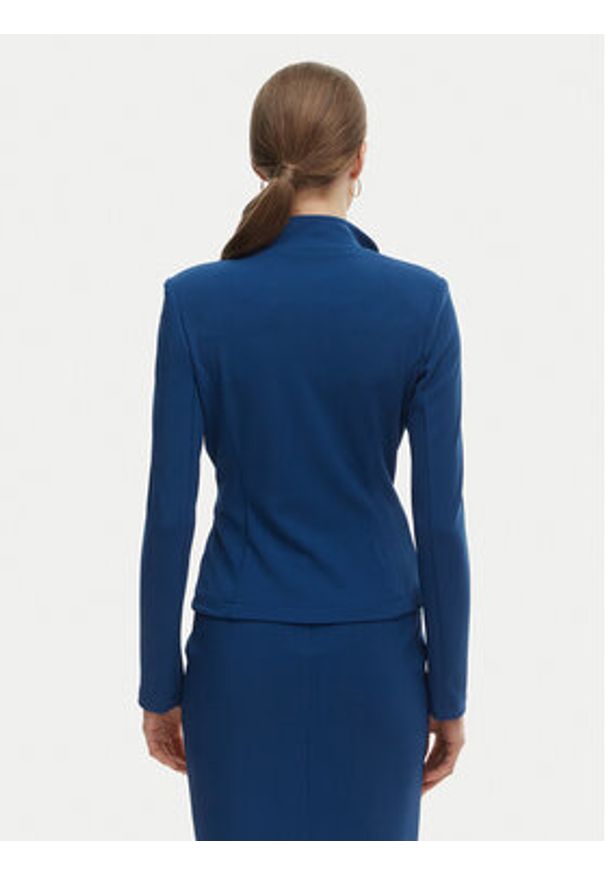 Rinascimento Marynarka CFC0127901003 Niebieski Slim Fit. Kolor: niebieski. Materiał: syntetyk