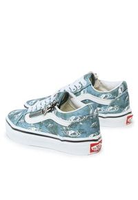 Vans Tenisówki Old Skool Zip VN0A2XSM4481 Niebieski jasny. Kolor: niebieski. Materiał: materiał #6