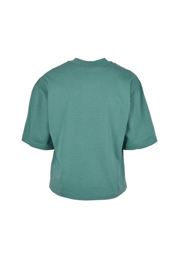 Urban Classics - Organiczna Koszulka Oversize Dla Kobiet. Kolor: niebieski