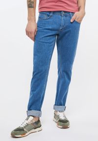 Mustang - MUSTANG OREGON TAPERED MĘSKIE SPODNIE JEANSOWE JEANSY DENIM BLUE 1013680 5000 413