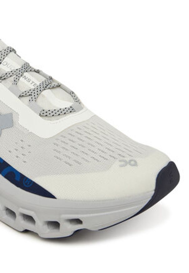 On Buty do biegania Cloudmonster 3MD1009 Biały. Kolor: biały. Materiał: materiał