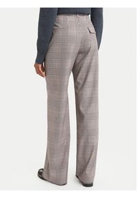 Marella Spodnie materiałowe Canapa 2623136061 Beżowy ciemny Regular Fit. Kolor: beżowy. Materiał: syntetyk #4