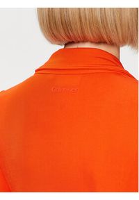 Calvin Klein Sukienka koszulowa K20K205760 Pomarańczowy Regular Fit. Kolor: pomarańczowy. Materiał: wiskoza. Typ sukienki: koszulowe