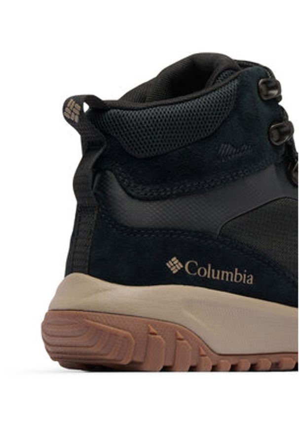 columbia - Columbia Trzewiki Burnsider™ Waterproof 2128841 Czarny. Kolor: czarny. Materiał: materiał