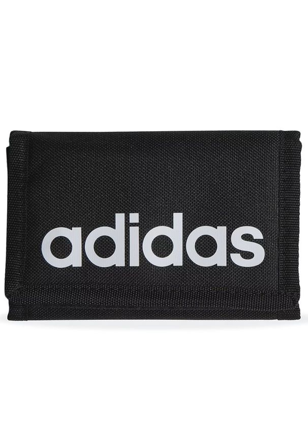 Prosto - Portfel adidas Sportswear Essentials Wallet HT4741 - czarny. Kolor: czarny. Materiał: poliester, materiał