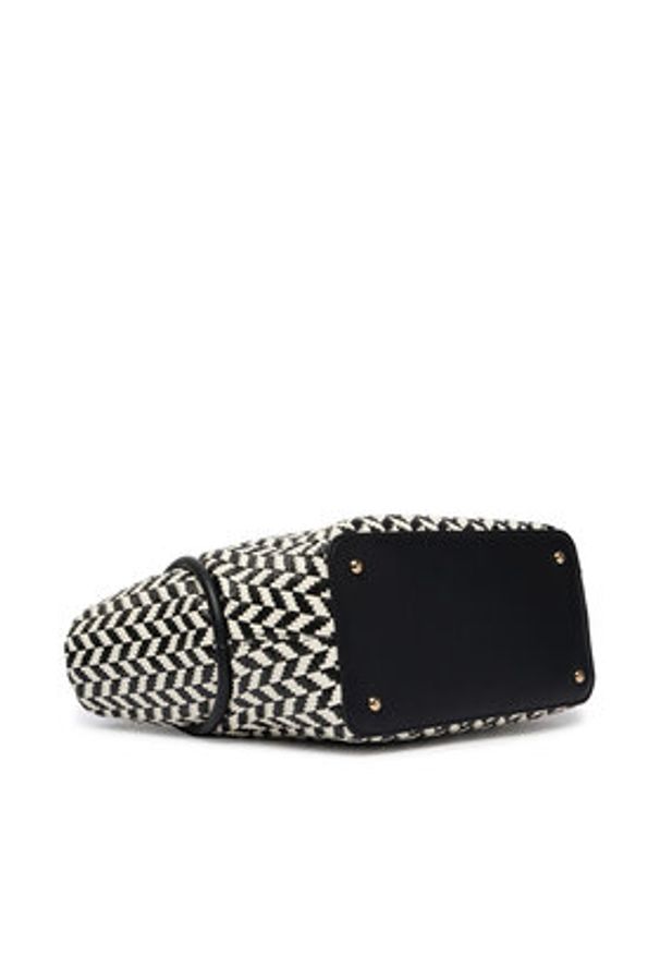 Guess Torebka Tessi HWWG76 91230 Czarny. Kolor: czarny. Materiał: skórzane