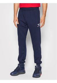 Spodnie dresowe Diadora. Kolor: niebieski. Materiał: dresówka #1