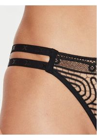 Chantelle Stringi Vibrate C018G0 Czarny. Kolor: czarny. Materiał: syntetyk #4