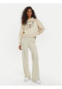 Guess Spodnie dzianinowe O4BB02 KCHZ2 Beżowy Relaxed Fit. Kolor: beżowy. Materiał: bawełna #5