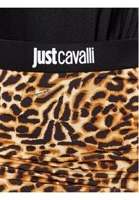 Just Cavalli Spódnica ołówkowa 74PBE805 Żółty Slim Fit. Kolor: żółty. Materiał: wiskoza