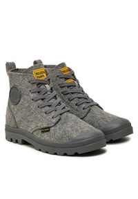 Palladium Trapery Pampa Hi Merino 74377-027-M Szary. Kolor: szary. Materiał: wełna, materiał