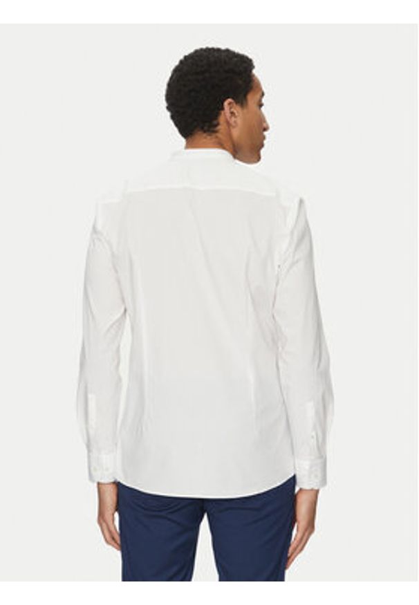 BOSS Koszula H-HANK-S-STAN-C3-252 50539176 Biały Slim Fit. Kolor: biały. Materiał: bawełna