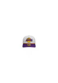 Czapka typu snapback New Era NBA Los Angeles Lakers. Kolor: biały, fioletowy, wielokolorowy. Styl: elegancki