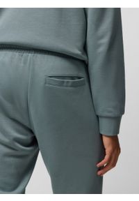 outhorn - Spodnie dresowe joggery męskie - morskie. Kolor: morski. Materiał: dresówka. Wzór: gładki, ze splotem #4