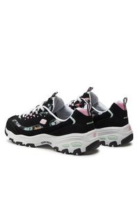 skechers - Skechers Sneakersy D'Lites-Blooming Fields 149794/BKMT Czarny. Kolor: czarny #6