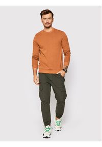 Only & Sons Bluza Ceres 22018683 Brązowy Regular Fit. Kolor: brązowy. Materiał: syntetyk, bawełna