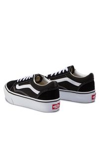 Vans Tenisówki Old Skool Platfor VN0A3TL36BT1 Czarny. Kolor: czarny. Materiał: zamsz, skóra #5