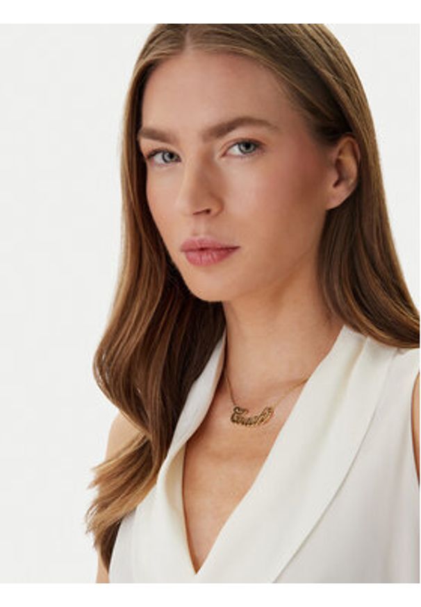 Coach Naszyjnik 37557618 GLD710 Złoty. Materiał: metalowe. Kolor: złoty