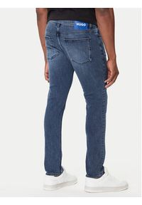 Hugo - HUGO Jeansy Zane 50541551 Granatowy Extra Slim Fit. Kolor: niebieski #5